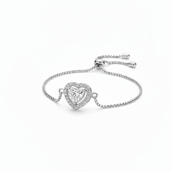 The Floating Heart Box Chain