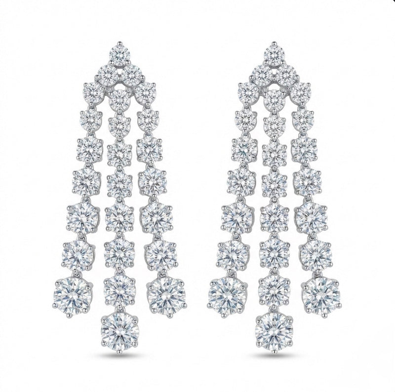 The Grand Cascade Chandelier Earrings