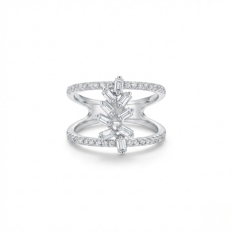 Split-Shank Cluster Ring
