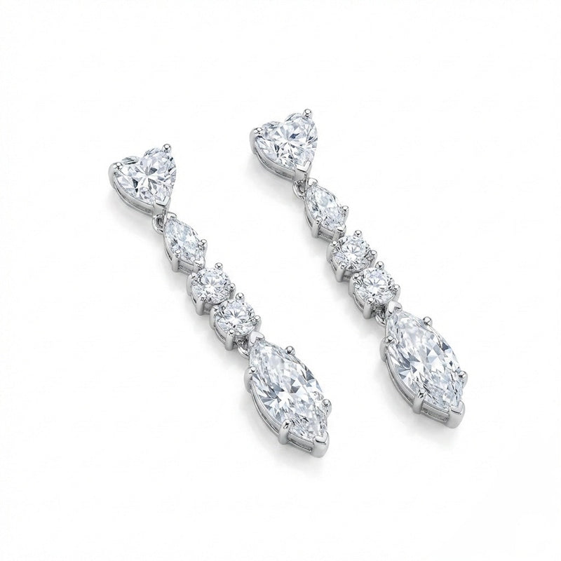 The Regency Dual-Cut Earrings