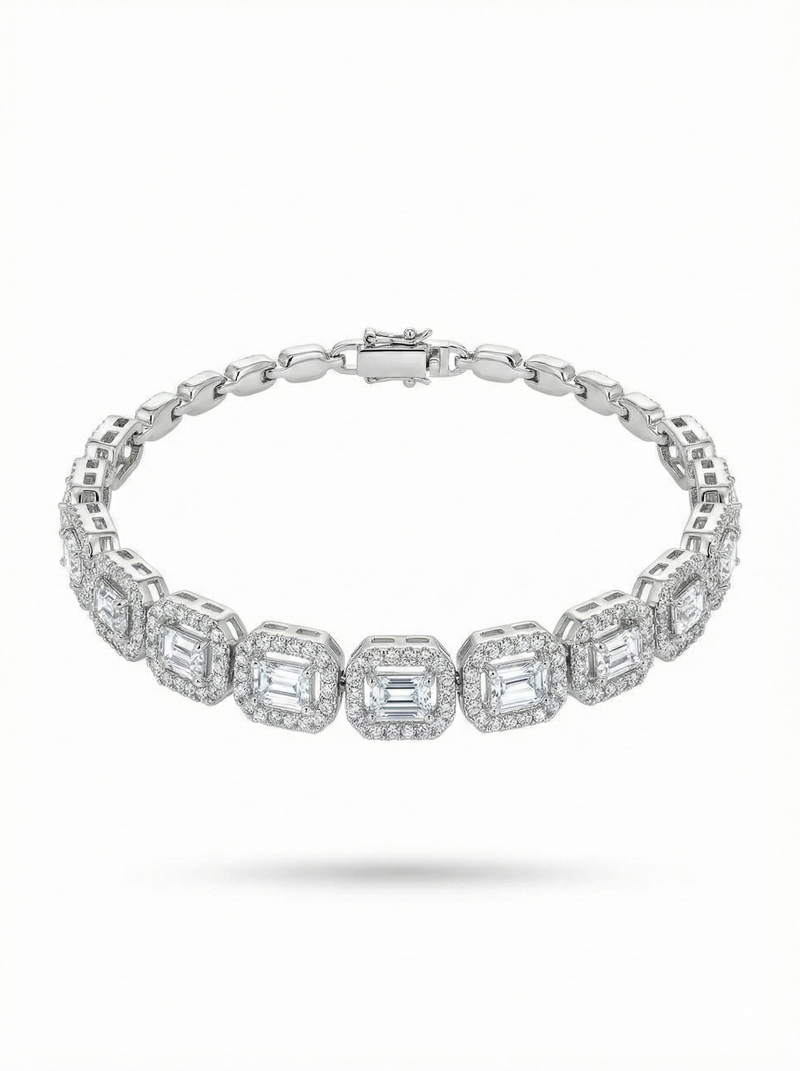 Regal Crystal Link Bracelet