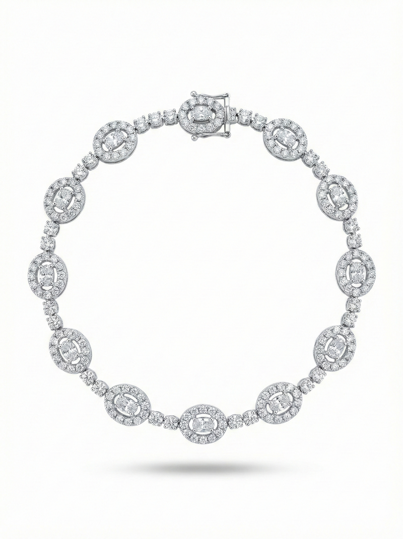 Luminous Oval Bracelet