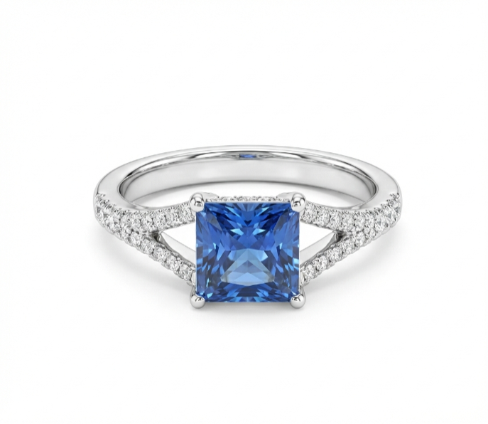 Azure Radiance Ring