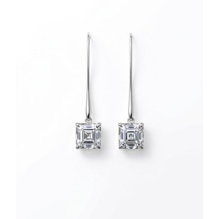 Sleek Step-Cut Dangles