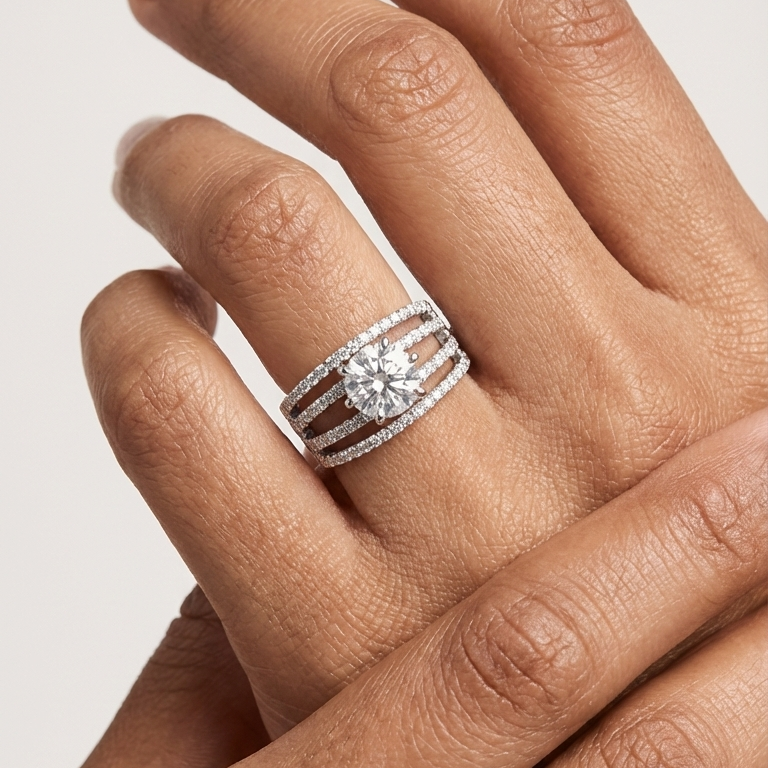 The Layered Glamour Ring
