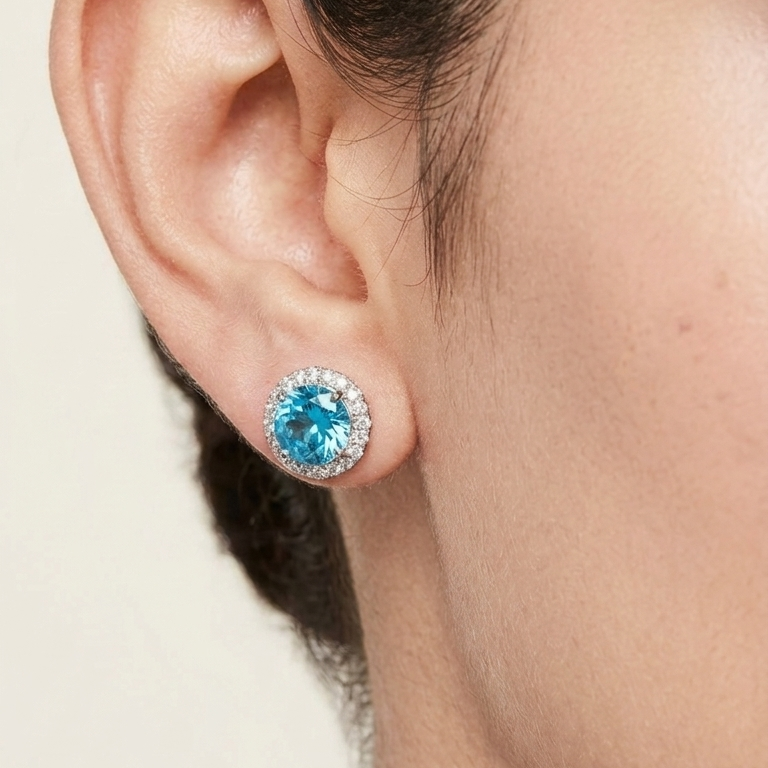 Vibrant Ocean Studs