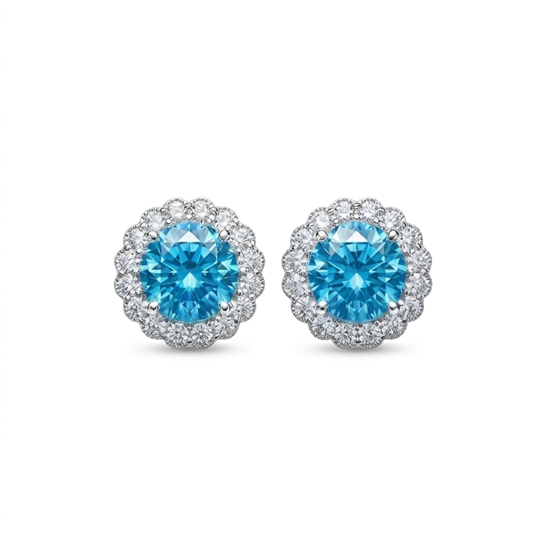 Vibrant Ocean Studs
